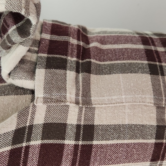 Vintage Plaid Flannel Shirt Dress - Picture 13 of 14